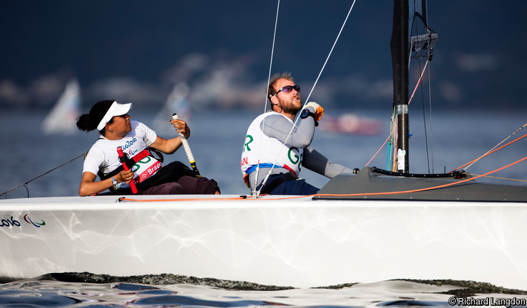 Rio 2016; Paralympic Sailing; Alexandra Rickham; Niki Birrell; SKUD18; British Sailing Team