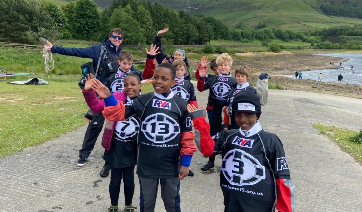 OnBoard fun at the BYS Regional Junior Windsurfing Championships at Glossop SC 2022