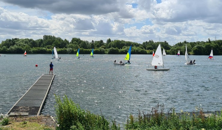 Boats on the water in the North East