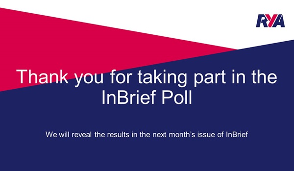 InBrief poll thank you message