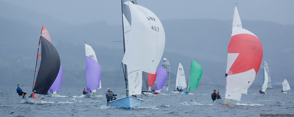 Mixed fleet dinghy racing