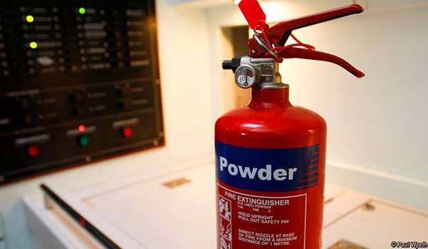 Various fire safety images