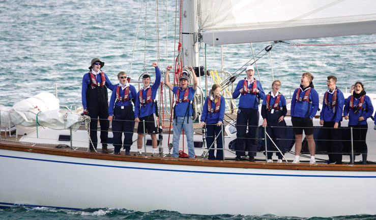 Selection of Sail Training images featuring Skippers 