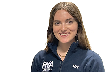 Image of Philippa Howie, Communications and Engagement Officer for RYA Scotland