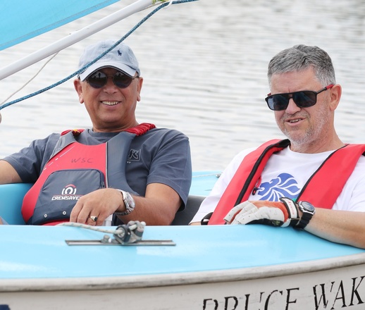 Alzheimers Society supported Dementia Friendly Sailability Day at Whitefiars Sailing Club, Ashton Keynes - 3.7.2019..Picture by Antony Thompson - Thousand Word Media, NO SALES, NO SYNDICATION. Contact for more information mob: 07775556610 web: www.thousandwordmedia.com email: antony@thousandwordmedia.com..The photographic copyright (© 2019) is exclusively retained by the works creator at all times and sales, syndication or offering the work for future publication to a third party without the photographer's knowledge or agreement is in breach of the Copyright Designs and Patents Act 1988, (Part 1, Section 4, 2b). Please contact the photographer should you have any questions with regard to the use of the attached work and any rights involved.