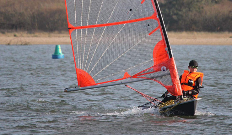 mid shot of boy sailing in different scenarios