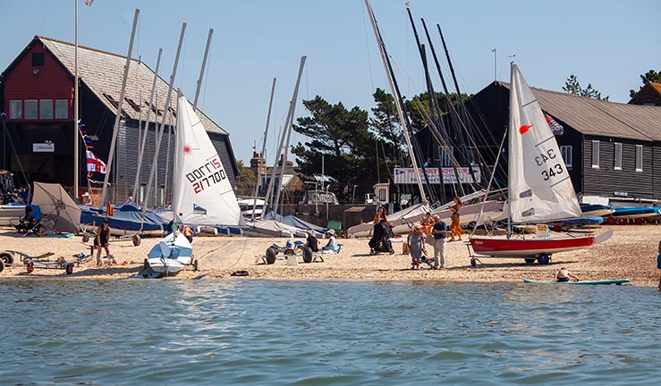 sailing club in action