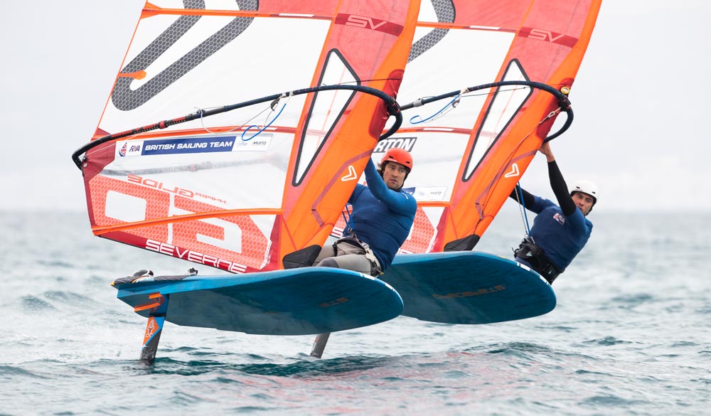 IQFoil olympic windsurfing