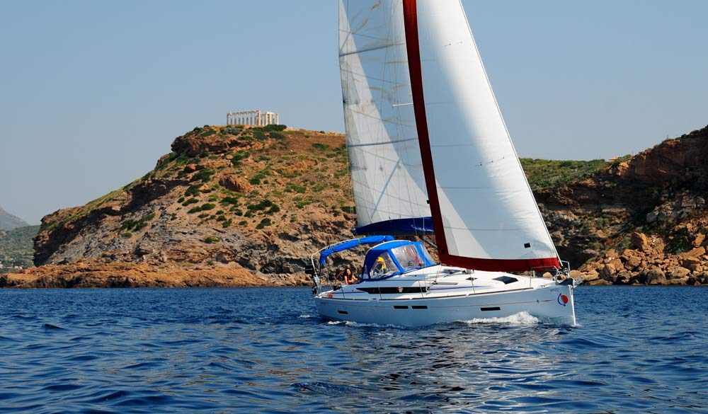Sunsail yacht sailing Athens