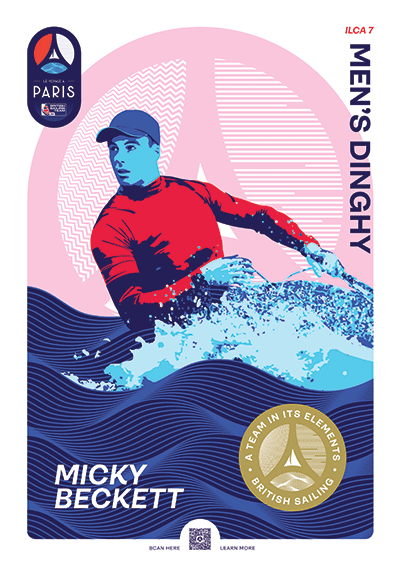 BST-Paris-2024---A3-Poster---Micky-Beckett---ILCA-7