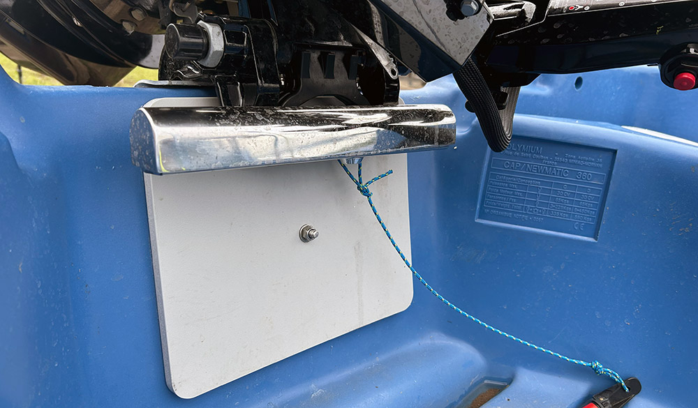 example of security measure to protect you motor boat