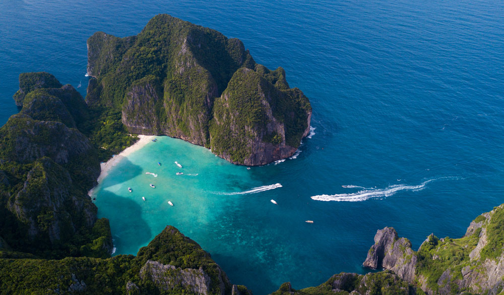 boats on the water thailand