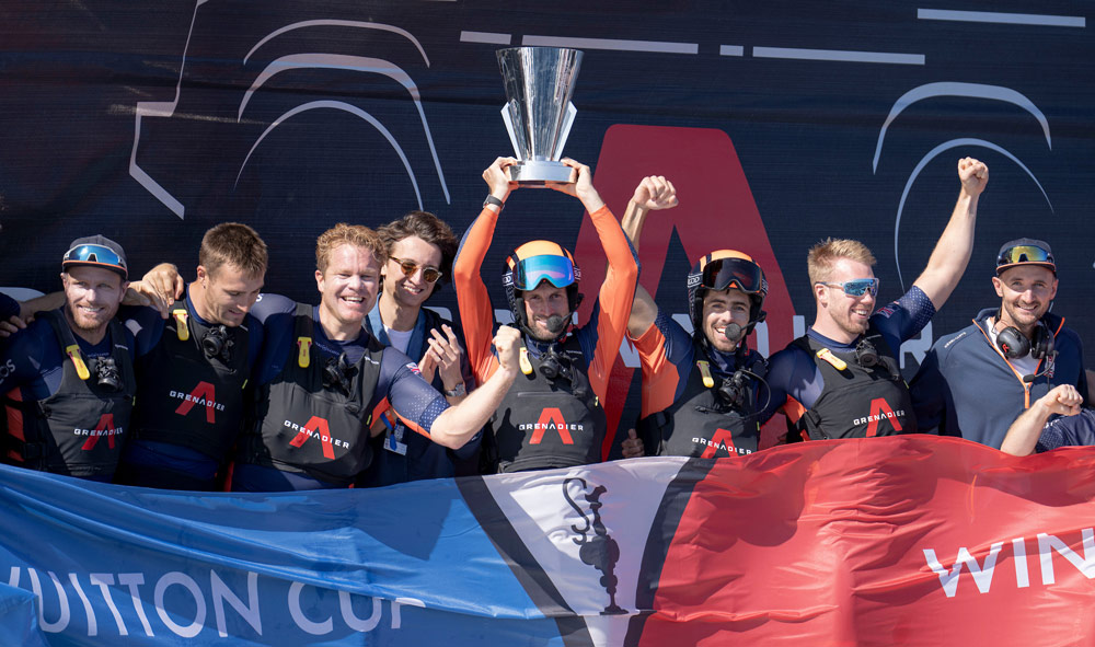 America's cup team photo 