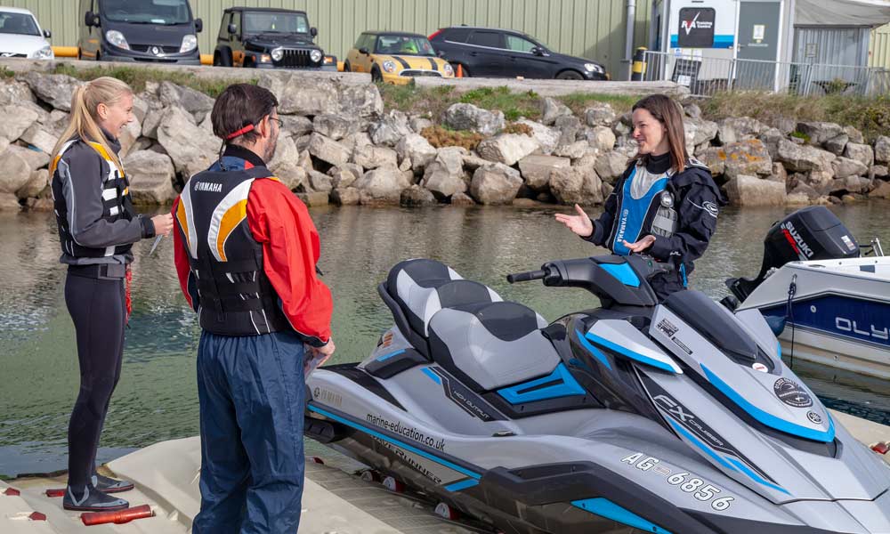 Get trained for personal watercrafts