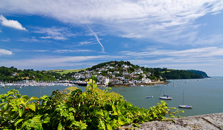 Dart Marina Viewed from Dartmouth