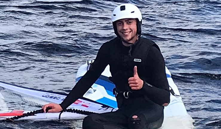 Islay Watson of the British Sailing Team returns to her club at Loch Insh to provide some coaching on IQFoil windsurfers gifted through RYA Scotland to Scottish Windsurfing clubs.