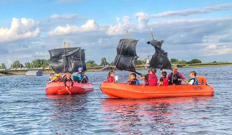 Island Barn sailing school party