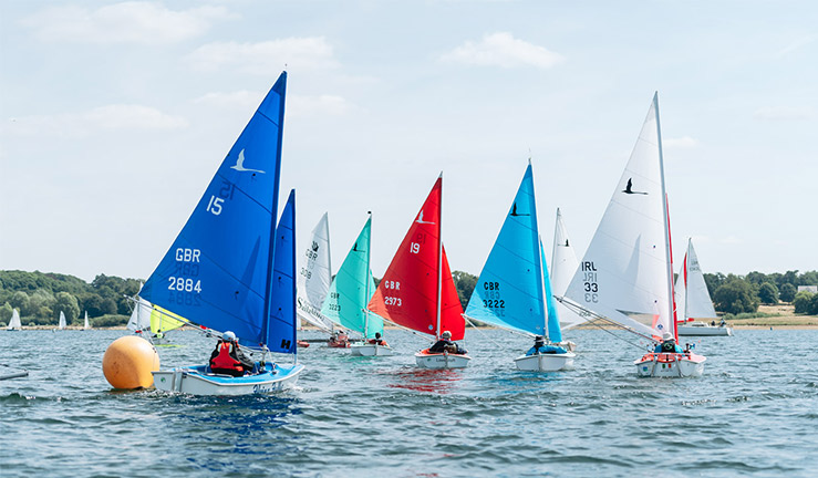 Hansas sailing at Multiclass Regatta