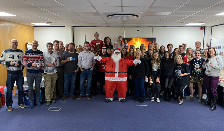RYA end of year round up - RYA staff Christmas gathering