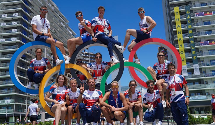 RYA end of year round up - British Sailing Team at the Tokyo Olympics