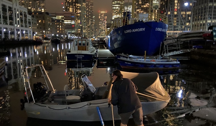 Docklands Scouts Projects winter Powerboat Instructors Course