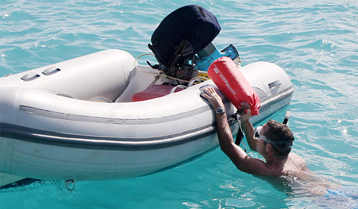 RYA member reward partner exclusive offers and discounts Overboard waterproof bag