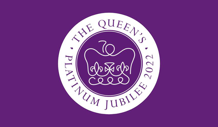 Logo for the Platinum Jubilee