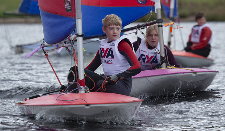 RYA Scotland Late Summer Championships .Loch Tummel 24/25th September 2022..Image Credit Marc Turner