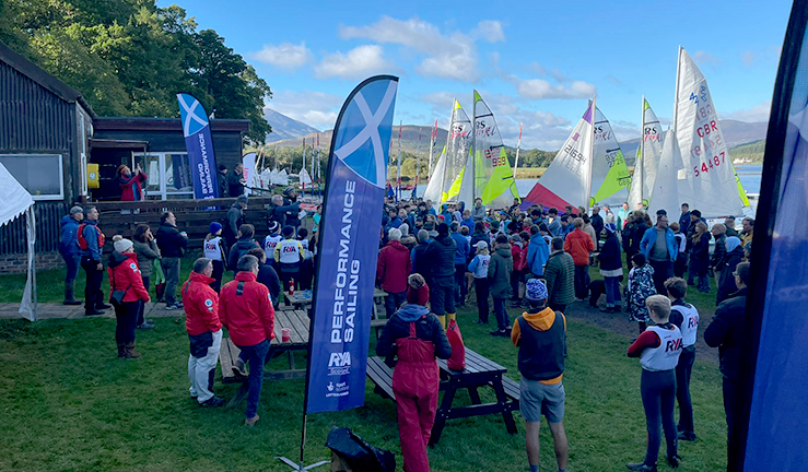 Image of the RYA Scotland Late Summer Championships at Loch Tummel September 2022
