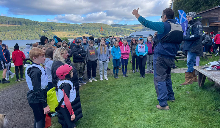 Image of the RYA Scotland Late Summer Championships at Loch Tummel September 2022