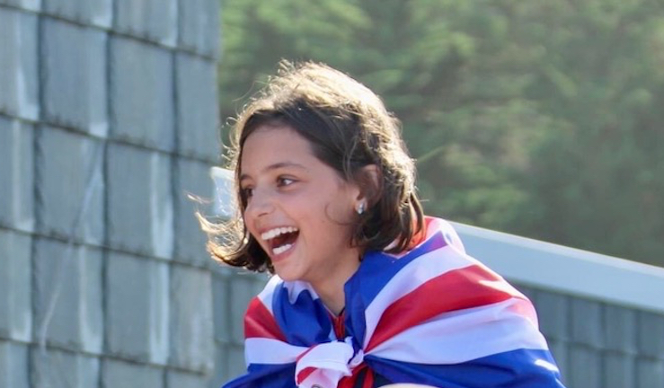 T293 Worlds Ruby Webb gold 5m 