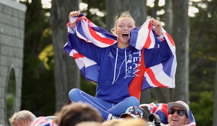 T293 Worlds Sophie Clark bronze 6.8m