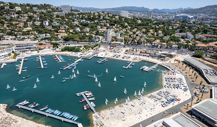 Paris 2024 Olympic Sailing Venue in Marseille