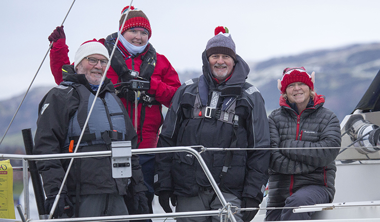 Sailing and WIndsurfing action at the winter Champs