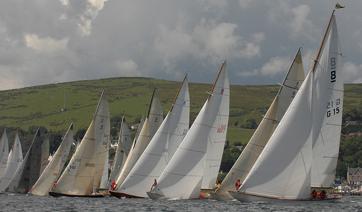 Keelboat racing in Scotland
