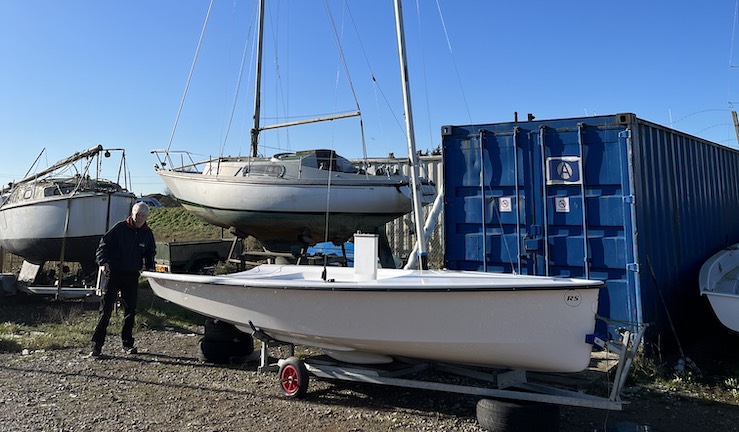 Rye Harbour Sailability new dinghy mast up