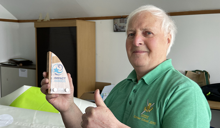 Image of Hugh Mclean and the Monday Club at Clyde Cruising Club's Dinghy Section.