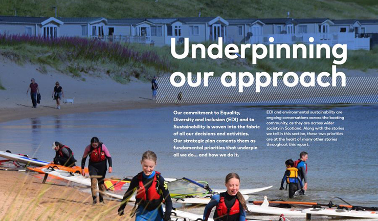 Excepts from the RYA Scotland Impact Report Year 1 People, Places and Communities