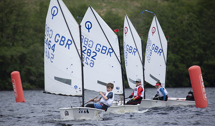 RYA Scotland Youth and Junior Championships at Loch Tummel Sailing Club as part of the British Youth Sailing Regional Junior Championships. 