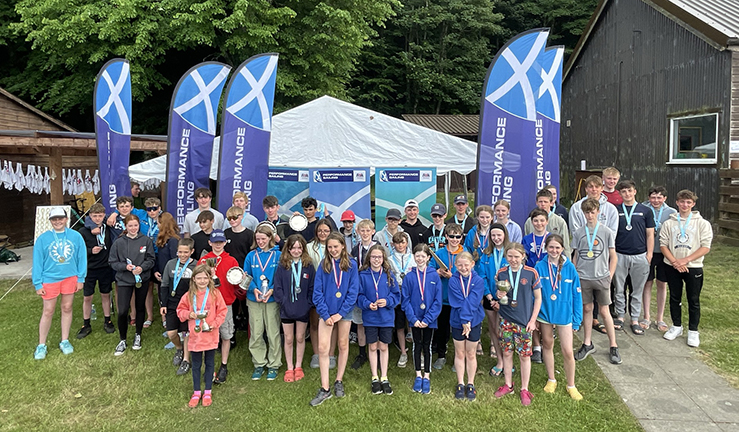 RYA Scotland Youth and Junior Championships at Loch Tummel Sailing Club as part of the British Youth Sailing Regional Junior Championships. 