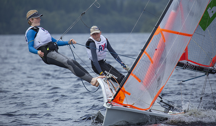 RYA Scotland Youth and Junior Championships at Loch Tummel Sailing Club as part of the British Youth Sailing Regional Junior Championships. 