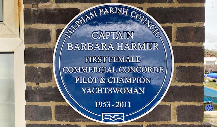 Barbara Harmer plaque