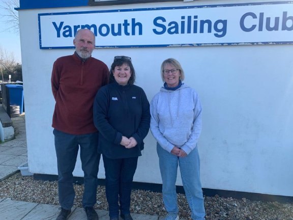 Yarmouth SC OnBoard Polly Schafer Visit Feb 2023