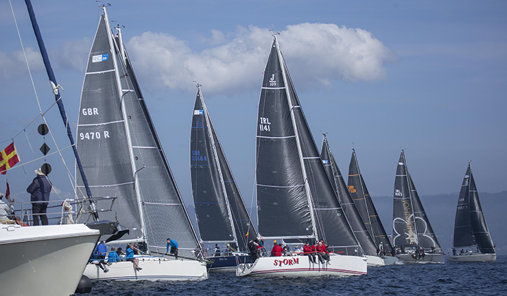 Images from MS&P Kip Regatta 2023 a keelboat regatta on the Clyde
