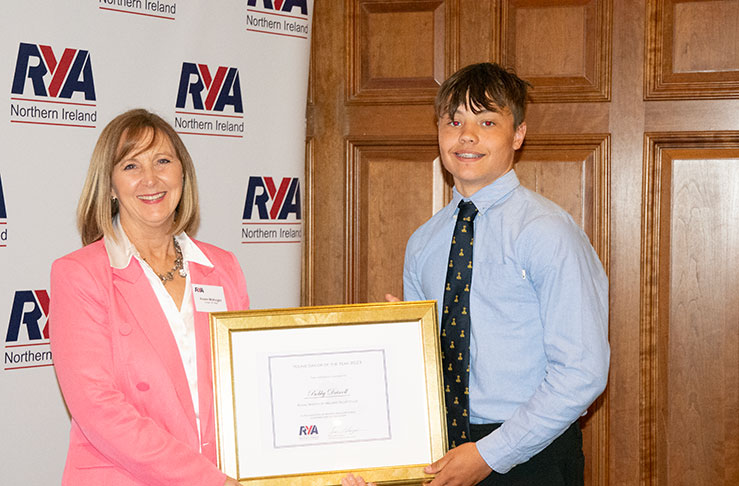 Winners and guests at the RYANI volunteer awards 2022.