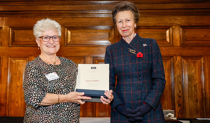Joanna Gardiner, HRH The Princess Royal, Honor Preston Award 2023