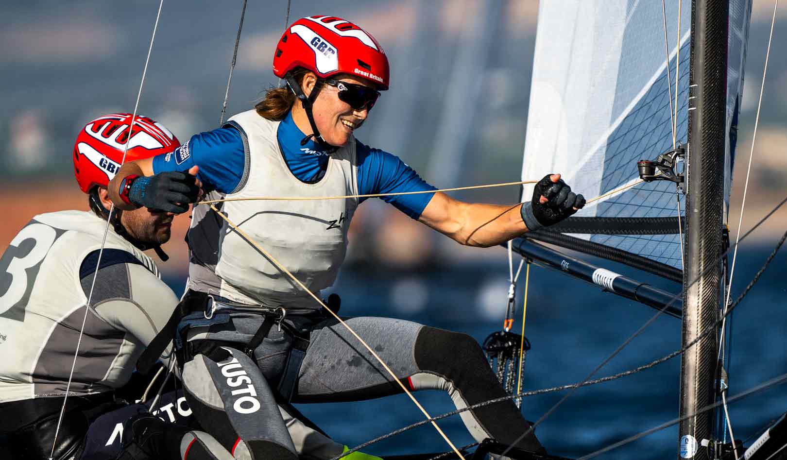 John Gimson and Anna Burnet secure Euros victory