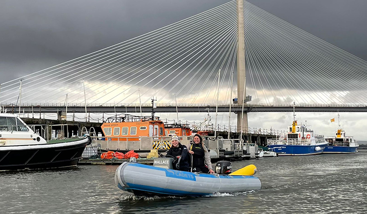 Images of the first all female Race Coach level 2 course at Port Edgar, to help sail race training at a club level.  