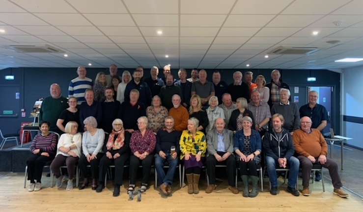 Sutton Mariners 35 years group photo 