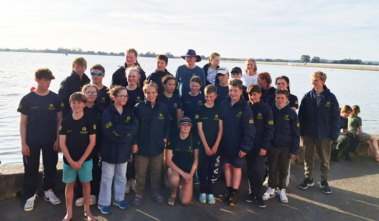 Team photo from Rutland Sailing Club